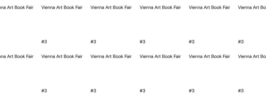 Vienna Art Book Fair #3